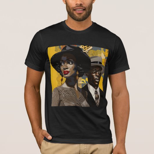 1920s Black Culture Opnieuw leven ingeblazen: Pop  T-shirt (Voorkant)