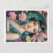 1920s Cocktail Elegance Flapper Girl Briefkaart (Voorkant)