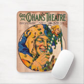 1920s Cohan's Theaterprogramma-illustratie Muismat (Met muis)