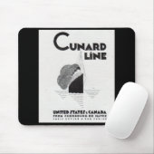 1920s Cunard Line art deco en Muismat (Met muis)