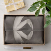  1920s-dame met slangenpapier tissuepapier (Geschenk)