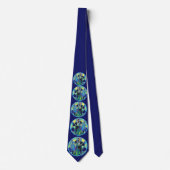 1920s dansend paar print stropdas (Voorkant)