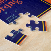 1920s Etiket rond Sinaasappels Legpuzzel (Zijkant)