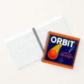 1920s Etiket rond Sinaasappels Notitieboek (Binnen)