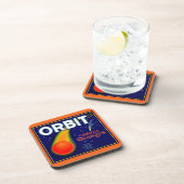 1920s Etiket voor rond Sinaasappels Bier Onderzetter (Rechterzijde)