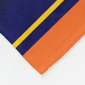 1920s Etiket voor rond Sinaasappels Fleece Deken (Hoek)