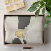 1920's Flapper Art Deco Decoupage Tissuepapier (Geschenk)