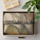 1920's Flapper Girl Art Deco Tissuepapier (Geschenk)