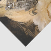 1920's Flapper Girl Art Deco Tissuepapier (Detail)