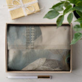 1920's Flapper Girl Art Deco Tissuepapier (Geschenk)