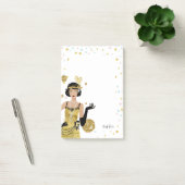 1920s flapper girl gatsby thema post-it® notes (Kantoor)