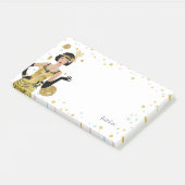 1920s flapper girl gatsby thema post-it® notes (Schuin)