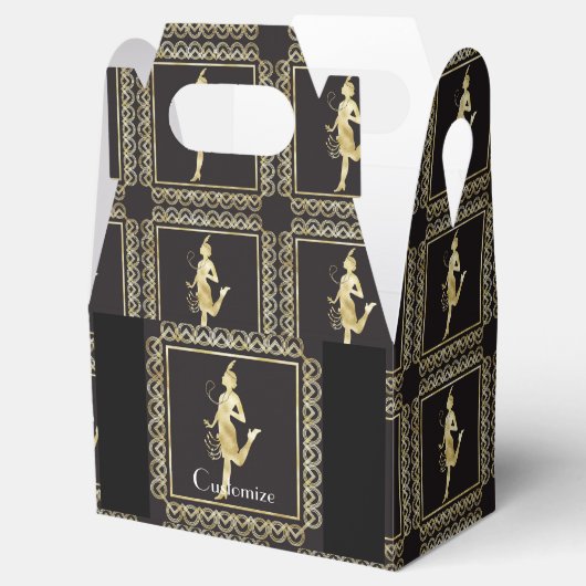 1920's Flapper Girl Thunder_Cove Bedankdoosjes (Geopend)