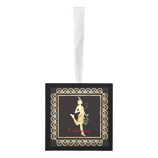 1920's Flapper Girl Thunder_Cove Decoratie (Rechts)