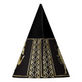 1920's Flapper Girl Thunder_Cove Feesthoedjes (Achterkant)