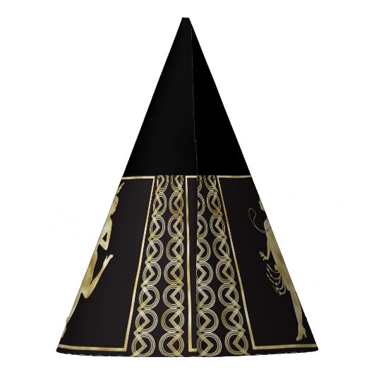 1920's Flapper Girl Thunder_Cove Feesthoedjes (Achterkant)