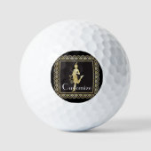 1920's Flapper Girl Thunder_Cove Golfballen (Voorkant)