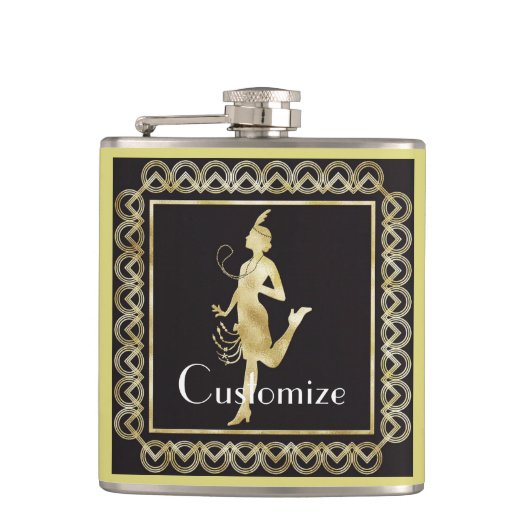 1920's Flapper Girl Thunder_Cove Heupfles (Voorkant)