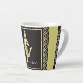 1920's Flapper Girl Thunder_Cove Latte Mok (Rechterhoek)