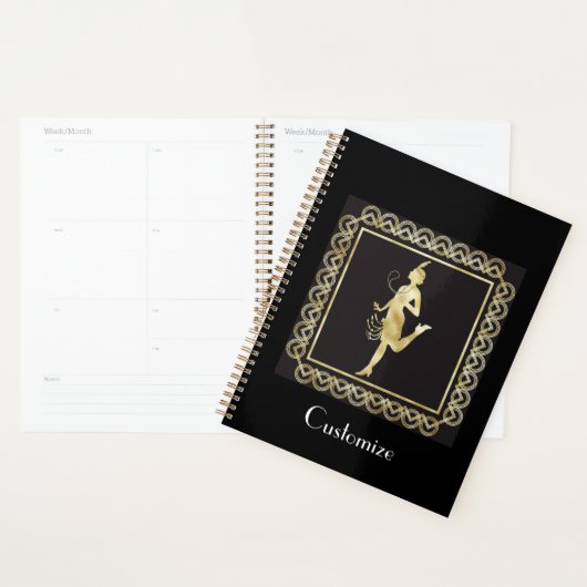 1920's Flapper Girl Thunder_Cove Planner (Display)