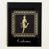 1920's Flapper Girl Thunder_Cove Planner (Voorkant)