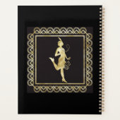 1920's Flapper Girl Thunder_Cove Planner (Achterkant)