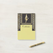 1920's Flapper Girl Thunder_Cove Post-it® Notes (Op bureau)