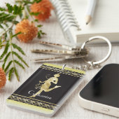 1920's Flapper Girl Thunder_Cove Sleutelhanger (Voorkant Rechts)