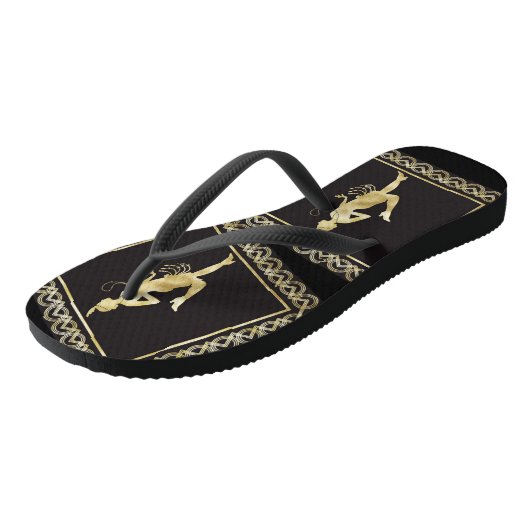 1920's Flapper Girl Thunder_Cove Teenslippers (Schuin)