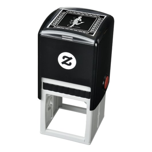 1920's Flapper Girl Thunder_Cove Zelfinktende Stempel (Product)