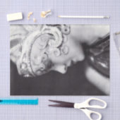  1920s Flapper Girls Portrait Tissue Paper Tissuepapier (Craft)