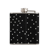  1920's Flapper Lady Moon Stars Red Hair Heupfles (Achterkant)