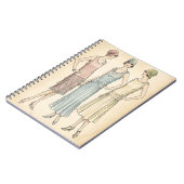 1920s Flapper Mode Journaal — Art Deco Cover Notitieboek (Linkerzijde)