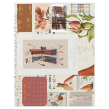 1920s Franse Mode Bord Kalender Stationery