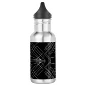 1920's Gatsby Art Deco Waterfles met naam (Links)