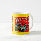 1920s Giuseppe Garibaldi macaroni Koffiemok (Voorkant rechts)