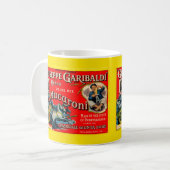 1920s Giuseppe Garibaldi macaroni Koffiemok (Voorkant links)