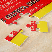 1920s Giuseppe Garibaldi macaroni Legpuzzel (Zijkant)