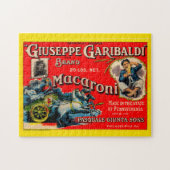 1920s Giuseppe Garibaldi macaroni Legpuzzel (Horizontaal)