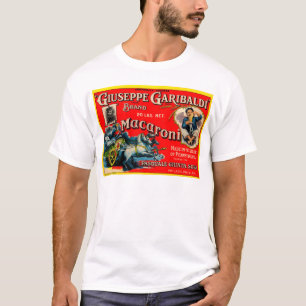1920s Giuseppe Garibaldi macaroni T-shirt