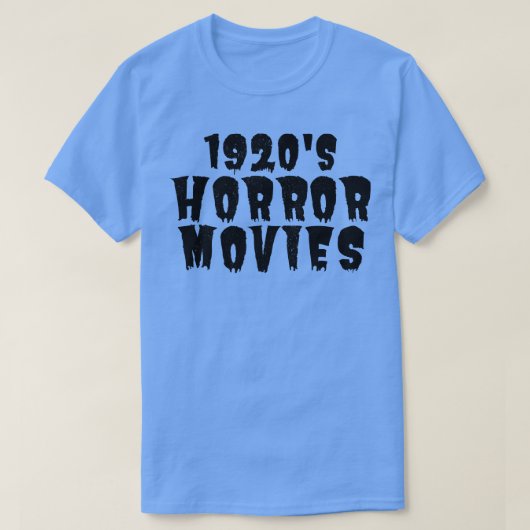 1920s Horror Addict 1 T-shirt (Design voorkant)
