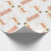 1920s kerstmis cadeaupapier (Hoek)