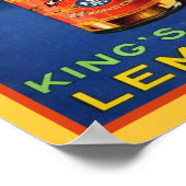 1920's King's Lemonade Poster (Hoek)