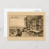 1920s Knokke Zoute Belgium Het aperitif uur Briefkaart (Voorkant / Achterkant)