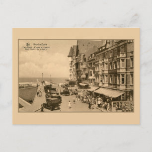 1920s Knokke Zoute Belgium Het aperitif uur Briefkaart