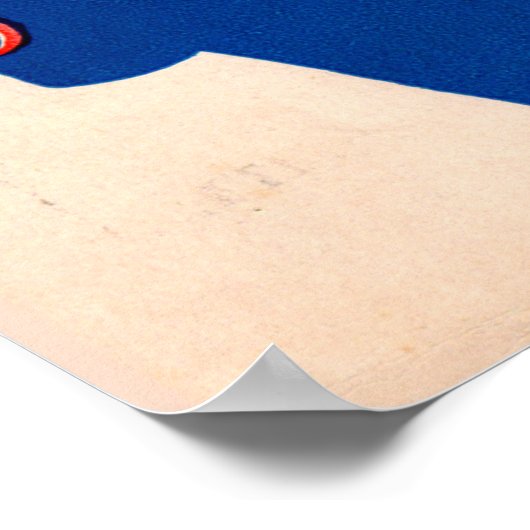 1920s-liedje wil ik als een Baby worden geliefd Poster (Hoek)