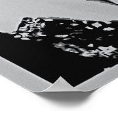 1920s-luiers pop kunst, grayscale poster (Hoek)