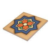 1920s Malibu Potteries Design Tegeltje (Zijkant)