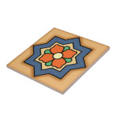 1920s  Malibu Potteries Design Tegeltje (Zijkant)