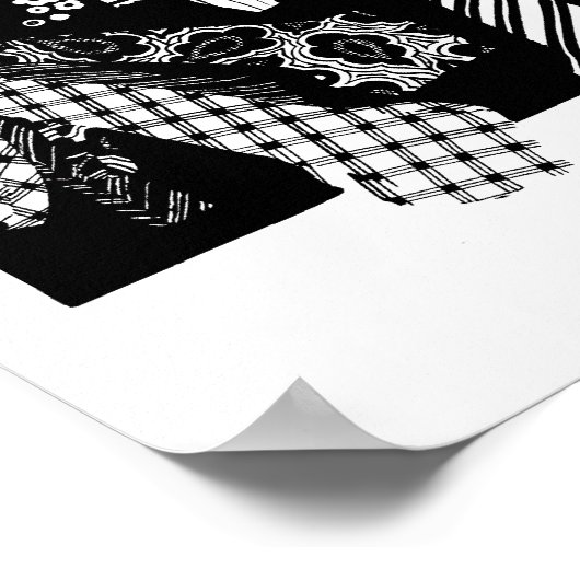  1920s Mannen Stropdassen en Poster (Hoek)